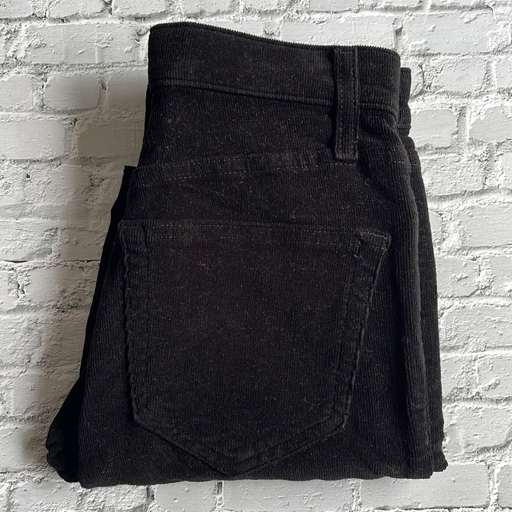TOPSHOP | Jamie Cord Jeans in Black - Picture 2 of 8